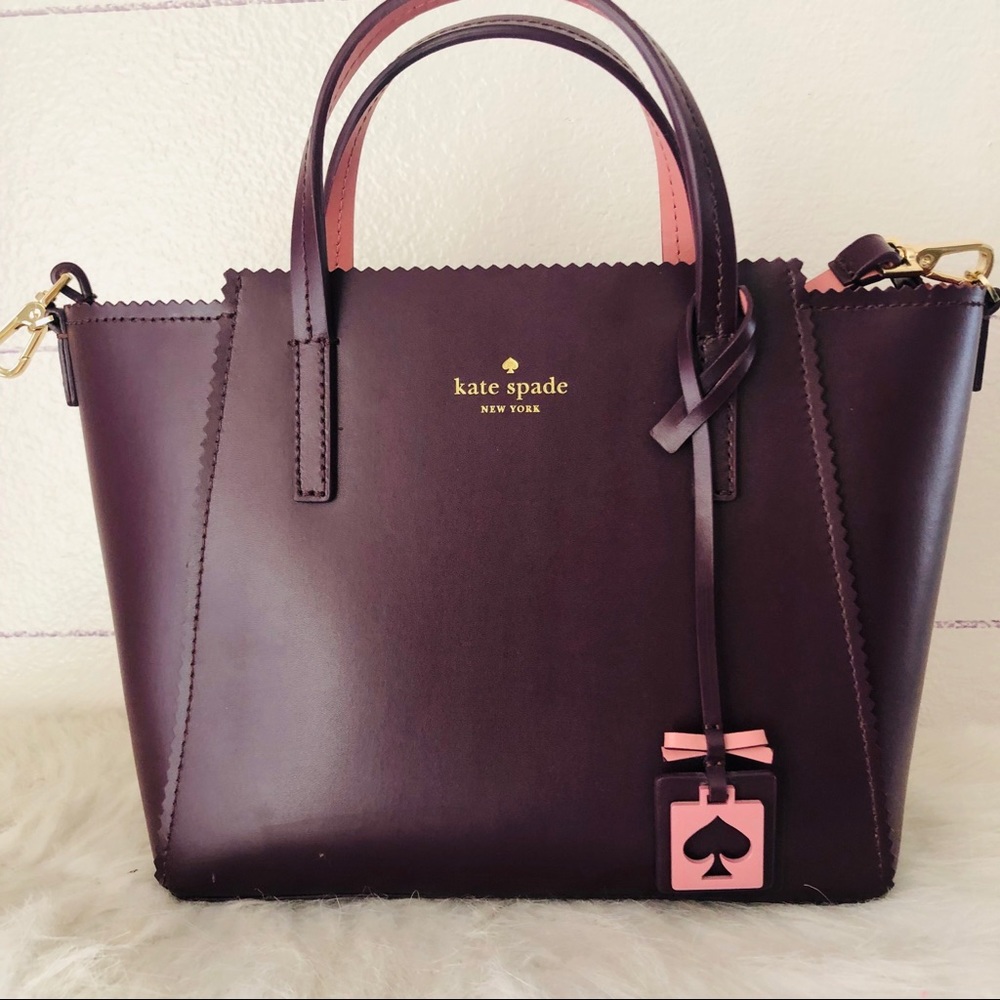 Kate Spade of New York purse/bag.  Like new purple